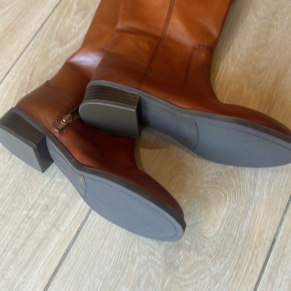 INC WOMENS EQUESTRIAN CHESNUT BROWN RIDING BOOTS FRYE STYLE VIRAL SIZE 6 - Picture 9 of 10